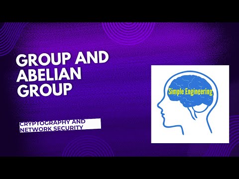 Cryptography and Network Security- Group and Abelian group