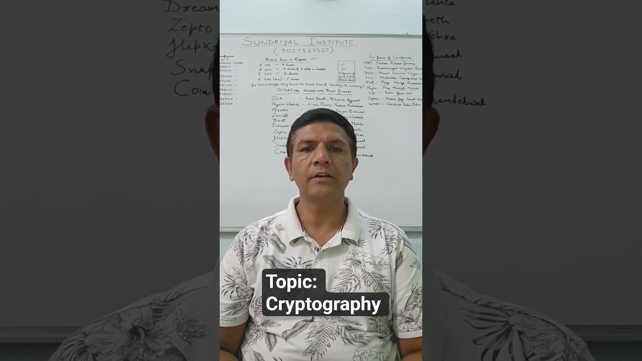 Cryptography: Securing Data & Communications