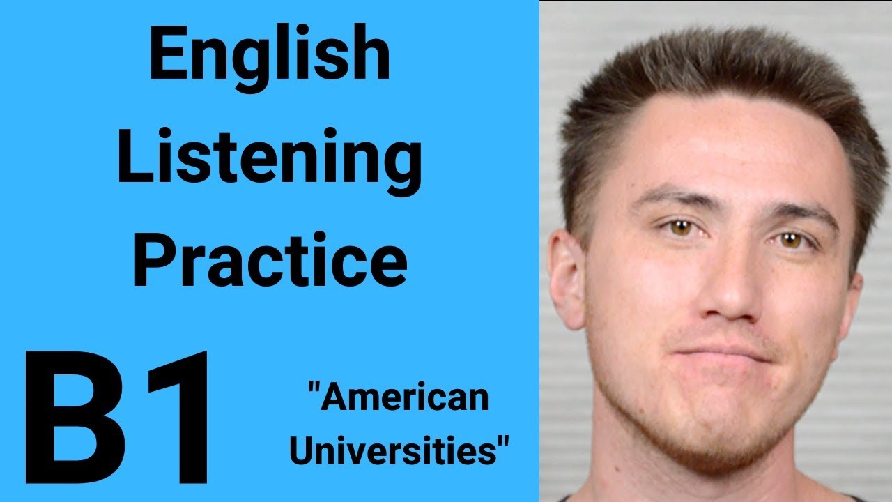B1 English Listening Practice: American Universities 🎧
