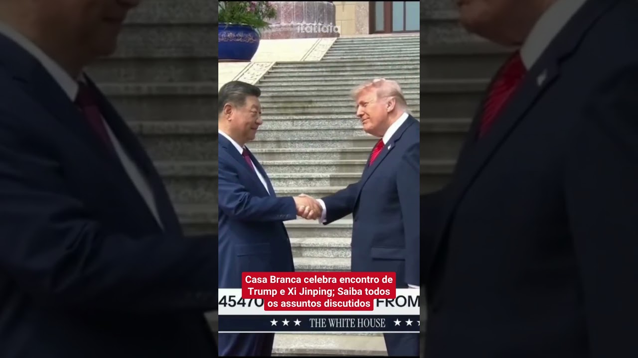 APÓS REUNIÃO, TRUMP E XI JINPING DEFENDEM ABERTURA DO ESTREITO DE ORMUZ