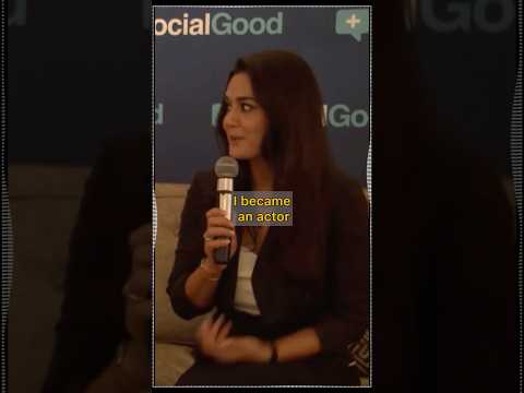 Preity Zinta sharing her story how she accidentally became an actress @socialgood8819 | PZ #cute