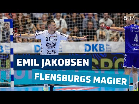 Emil Jakobsen verzaubert die Liga – Seine schönsten Tore | DAIKIN Handball-Bundesliga | Dyn Handball