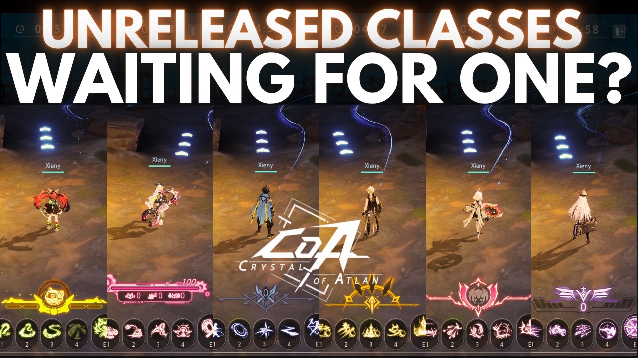 Crystal of Atlan: Unreleased Classes & Combat Preview