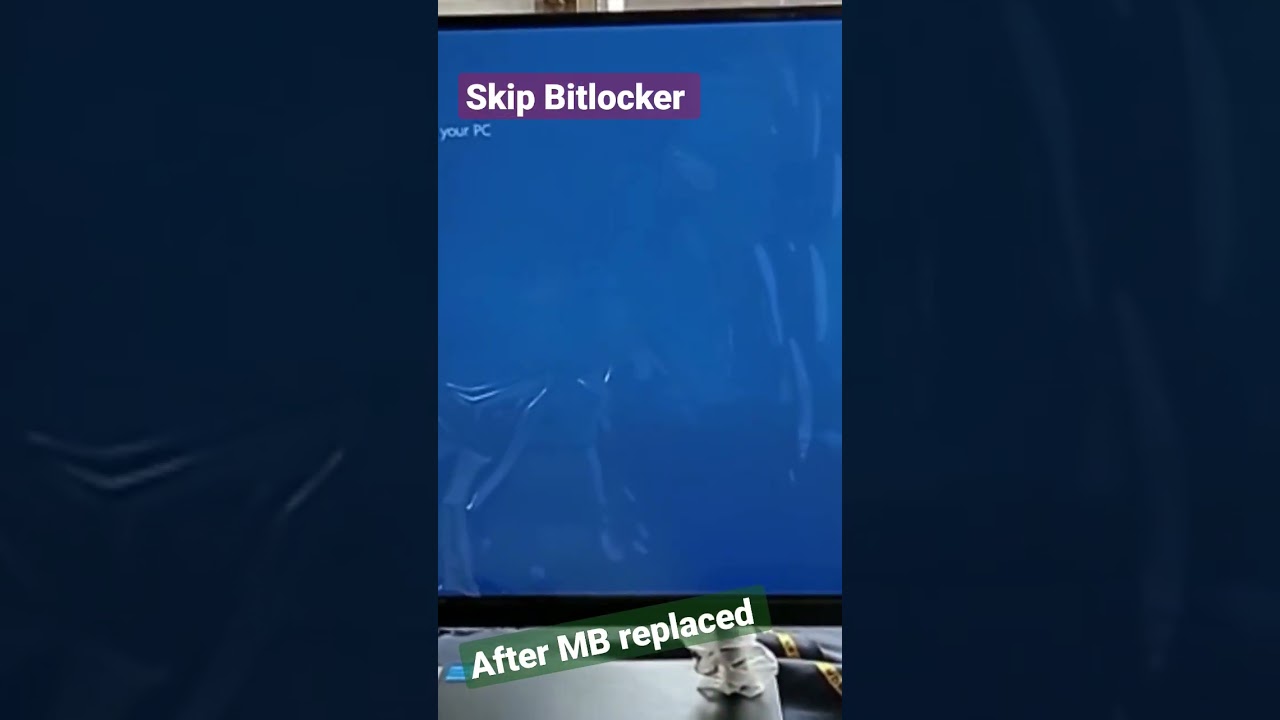 Skipping BitLocker During MB Replacement in BIOS