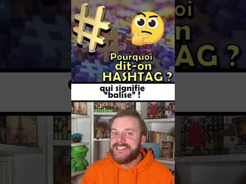 Pourquoi dit on HASHTAG ? 🤔 #hashtag #origine #pourquoi #funfact #pourtoi #origine