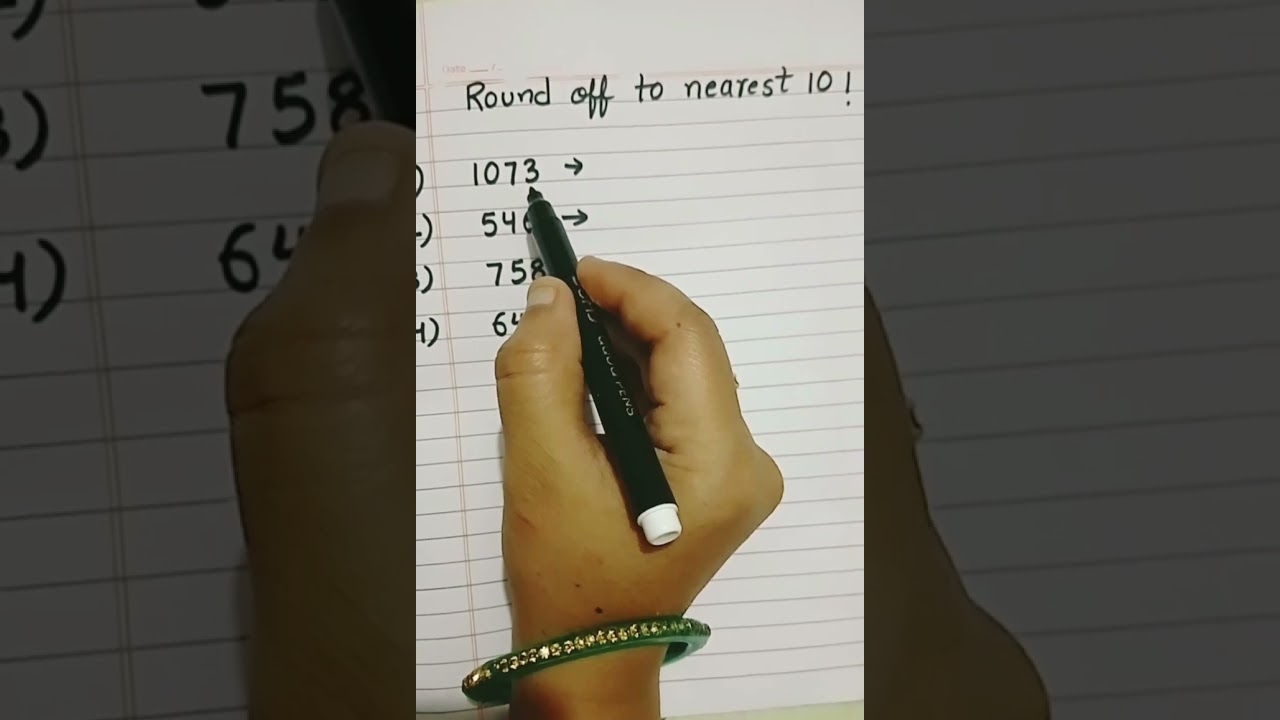 Easily Round Numbers to the Nearest 10 🎯