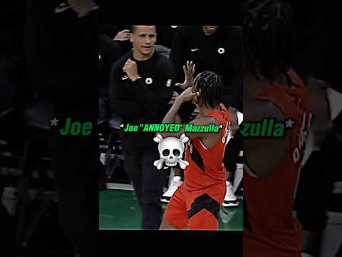 Joe Mazzulla Got Annoyed by Quickley Celebration😭😆