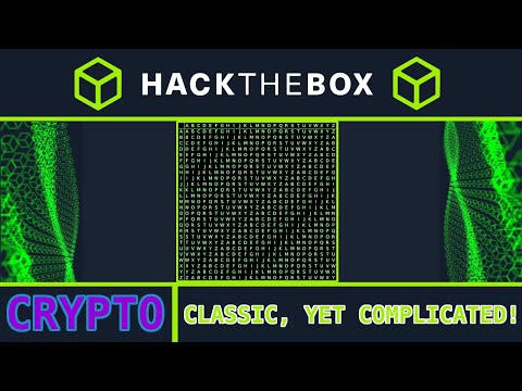 Classic, yet complicated! [easy]: HackTheBox Crypto Challenge (vigenere cipher)