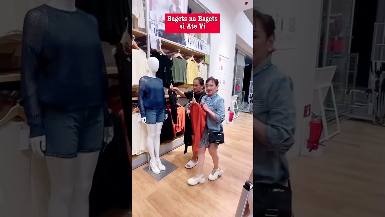 Vilma Santos Buys Clothes at Uniqlo!๐๏ธ