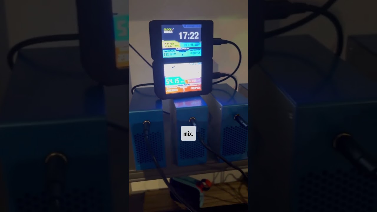 Mini ASIC Farm Gains 1 THash with Lucky LV07 🚀