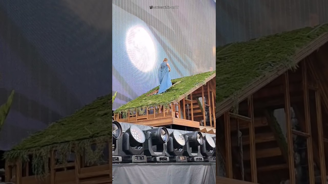 Eras Tour Behind the Scenes: Folklore & Evermore Sets 🌲