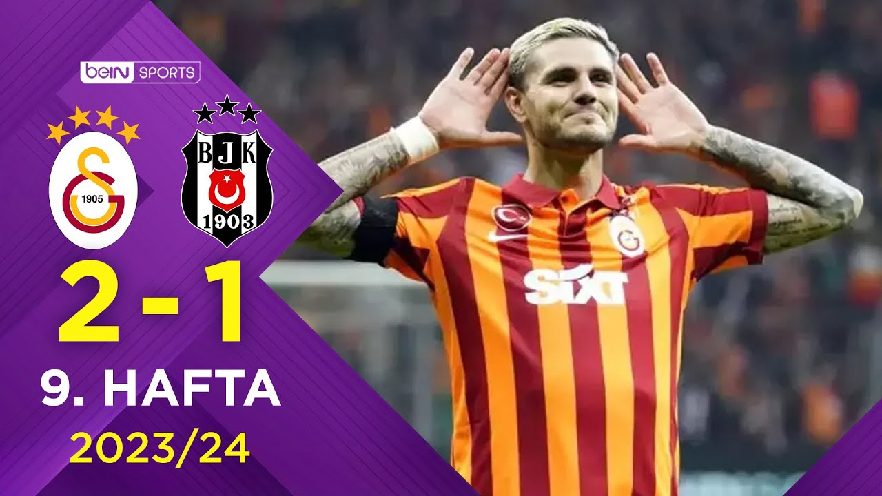 Galatasaray 2-1 Beşiktaş | Süper Lig 9. Hafta ⚽