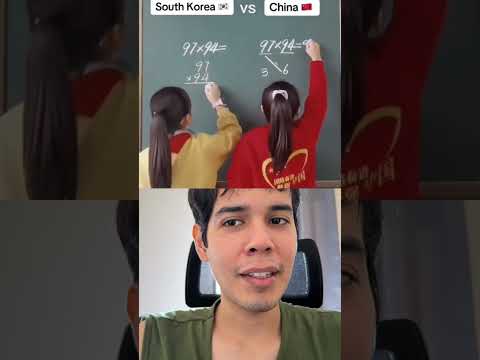 Problema matemático China vs Corea