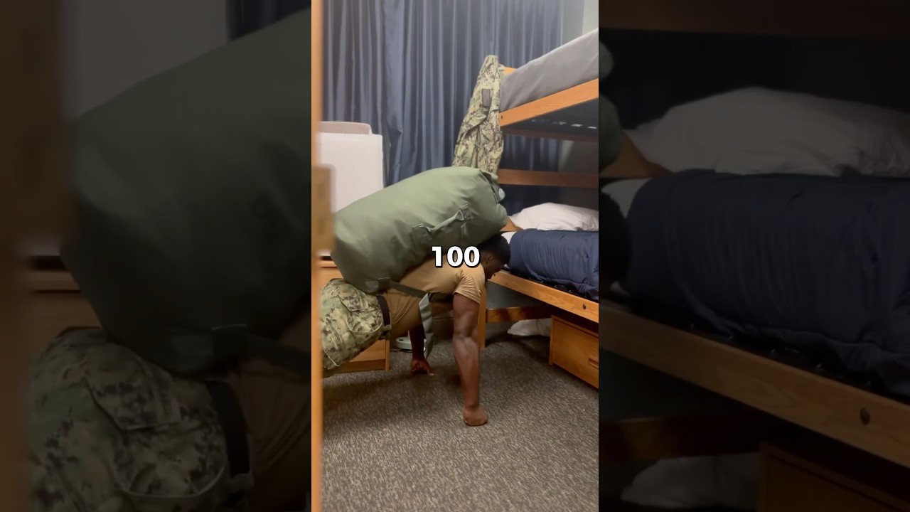 100 Push-Ups Daily Before Boot Camp 💪