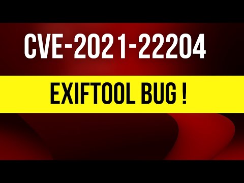 CVE-2021-22204 | exiftool bug | reverse shell #shorts