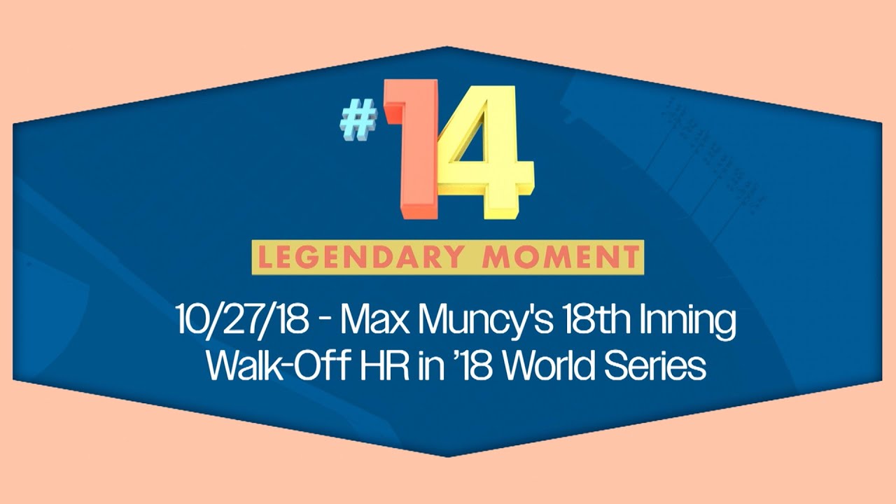 Max Muncy's 18th Inning Walk-Off 🏆