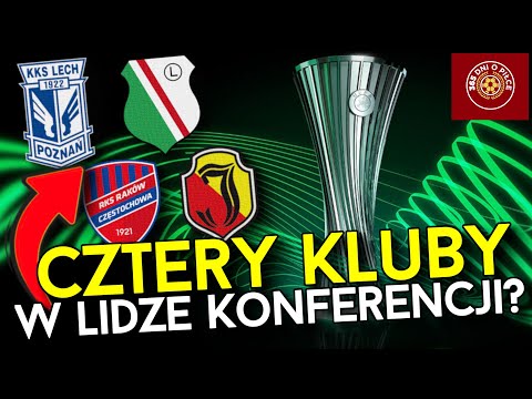 RANKING UEFA | SYMULACJA LIGI KONFERENCJI | CZTERY POLSKIE KLUBY W FAZIE LIGOWEJ | Z KIM ZAGRAMY?