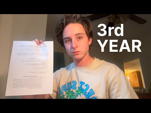 Classes I'm taking as a MATH major junior year.