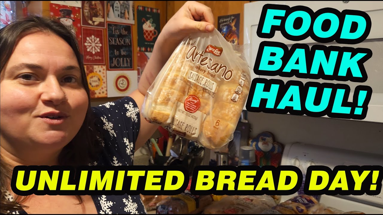 Food Bank Haul: Mini Pizzas, Brownies & Sandwiches 🍕