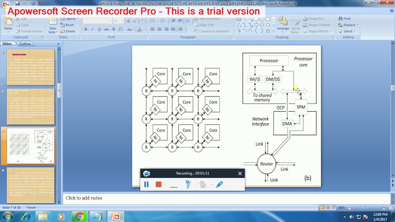 IEEE 2016-2017 VLSI PROJECTS ARGO A REAL TIME NETWORK ON CHIP ARCHITECTURE WITH AN EFFICIENT GALS IM