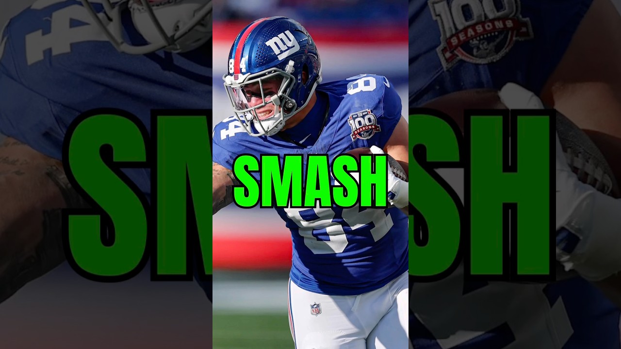 Theo Johnson: The Must-Start Sleeper for This Week's TNF! 🔥