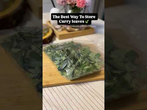 рдХрдбрд╝реА рдкрддреНрддрд╛ рдХреЛ рд╕реНрдЯреЛрд░ рдХрд░рдиреЗ рдХрд╛ рд╕рд╣реА рддрд░реАрдХрд╛ #how to store curry leaves for long time? #shorts