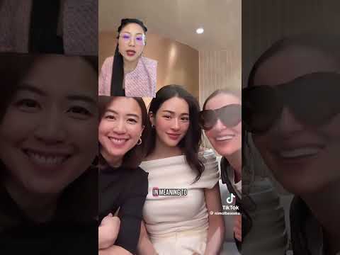 Famous Thai actresses mocking and making fun of the suffering of Cambodian people. #cambodia