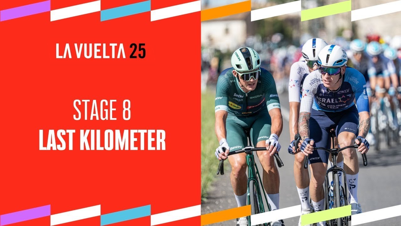 Exciting Finish Line at La Vuelta 2025 Stage 8 🚴‍♂️