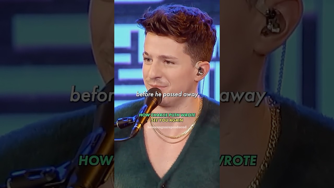 Behind the Hit: How Charlie Puth Crafted 'See You Again' ๐ถ