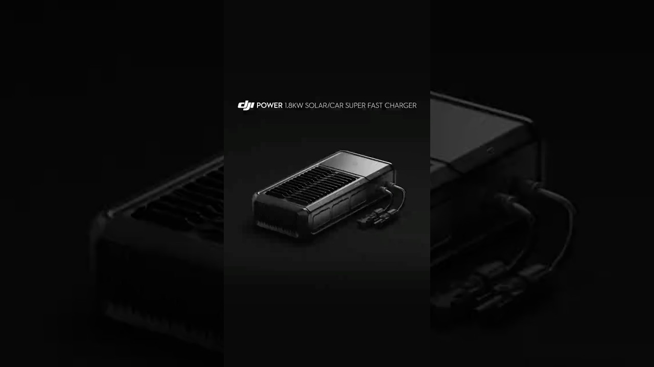 DJI Power 1.8kW Solar & Car Fast Charger – Boost Your Charging Speed 🚗🔋