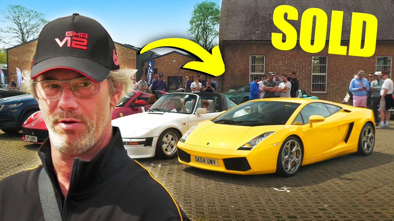 Jay Kay Buys Lamborghini at Car Show 🚗