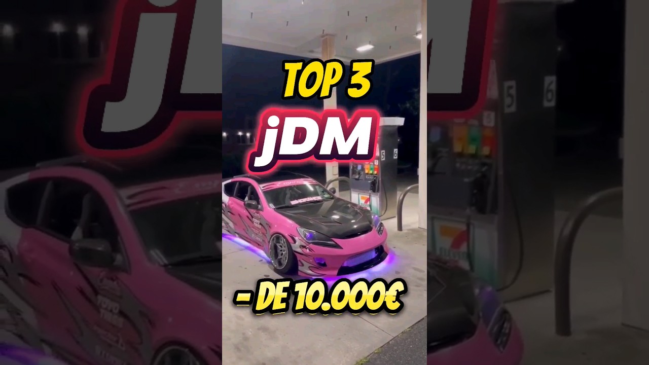 TOP 3 Top 3 Voitures JDM Abordables pour Jeune Permis 🚗