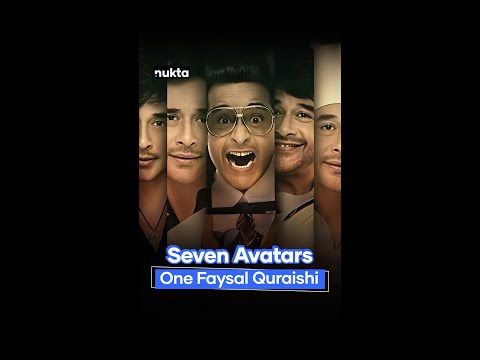 Faysal Quraishi Becomes 7 Characters With One Line | Nukta Life