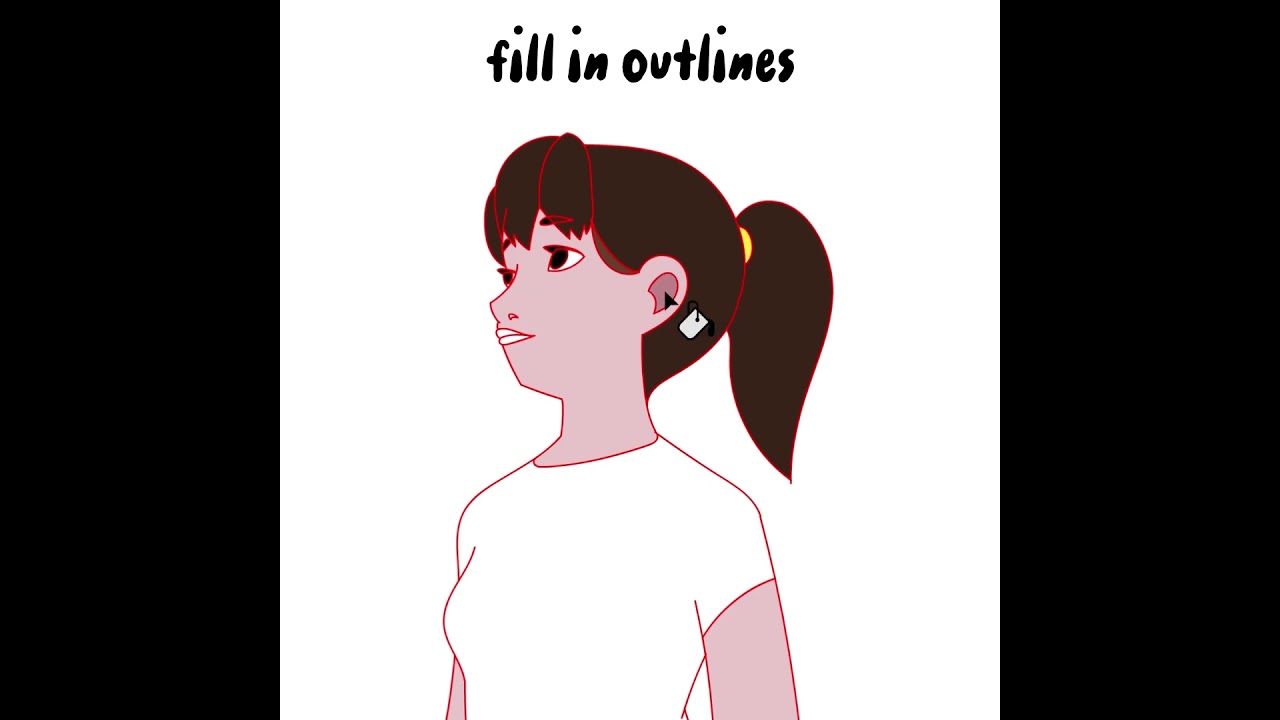 Coloring in Adobe Animate 🎨