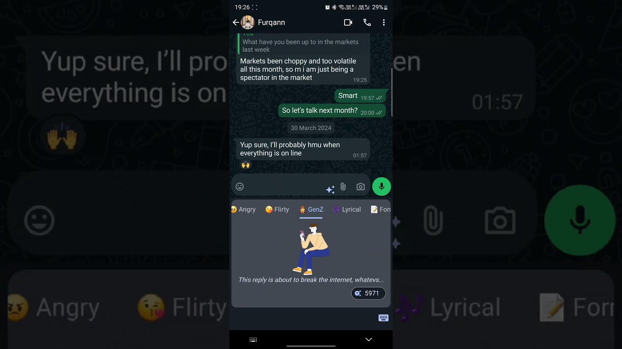 AI Chatbot for WhatsApp Replies 🚀