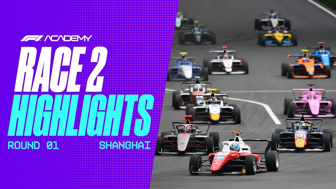 Race 2 Highlights | Shanghai 2026 | F1 ACADEMY