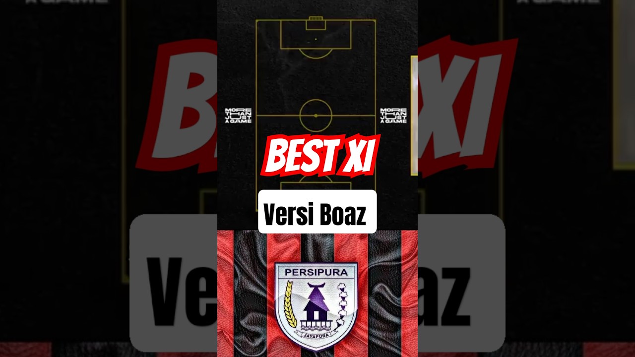 Boaz Solossa's Ultimate Best XI of Former Persipura Players β½