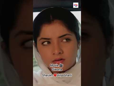 Srk obsession with divya bharati😲 deewana movie