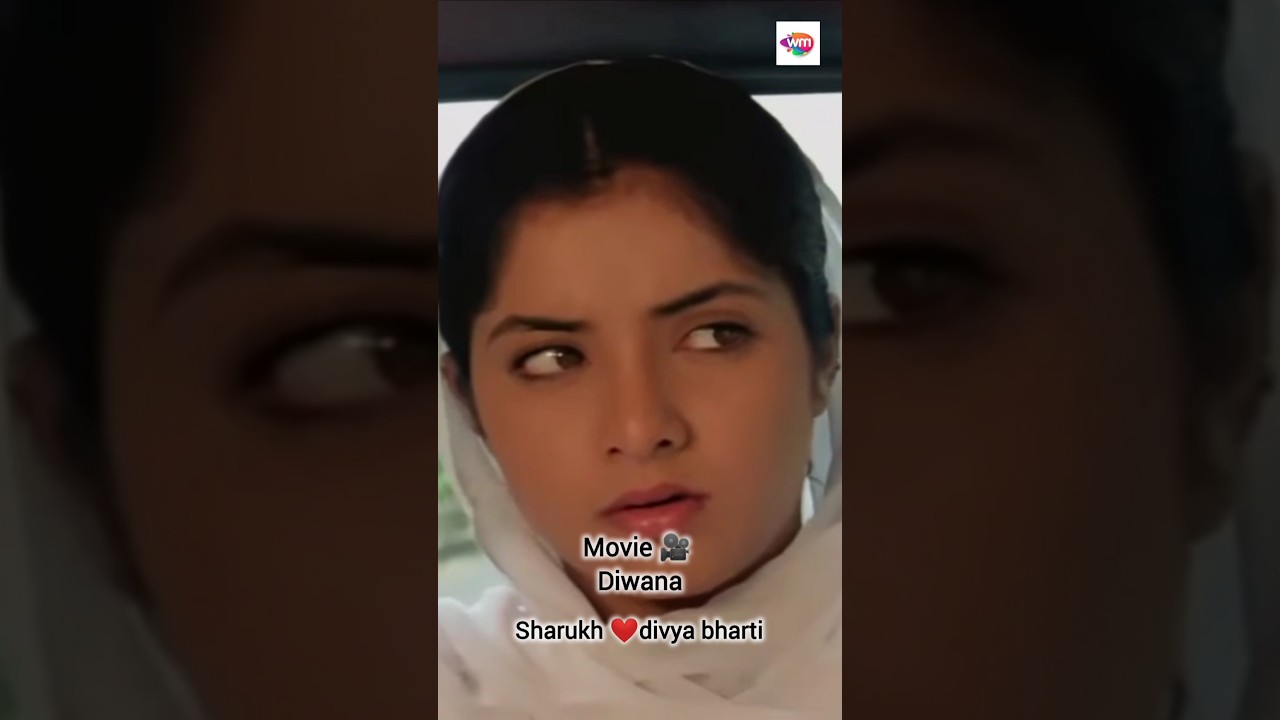 Shah Rukh Khan’s Heartfelt Obsession with Divya Bharati in 'Deewana' 🎬