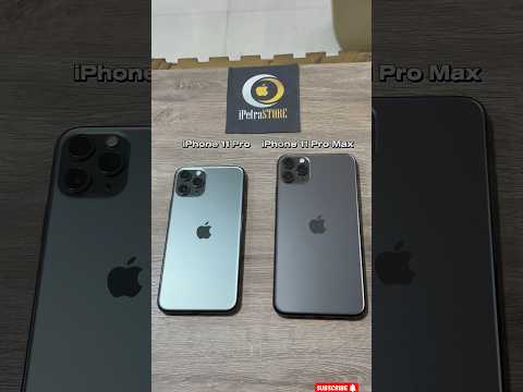 iPhone 11 Pro vs iPhone 11 Pro Max 