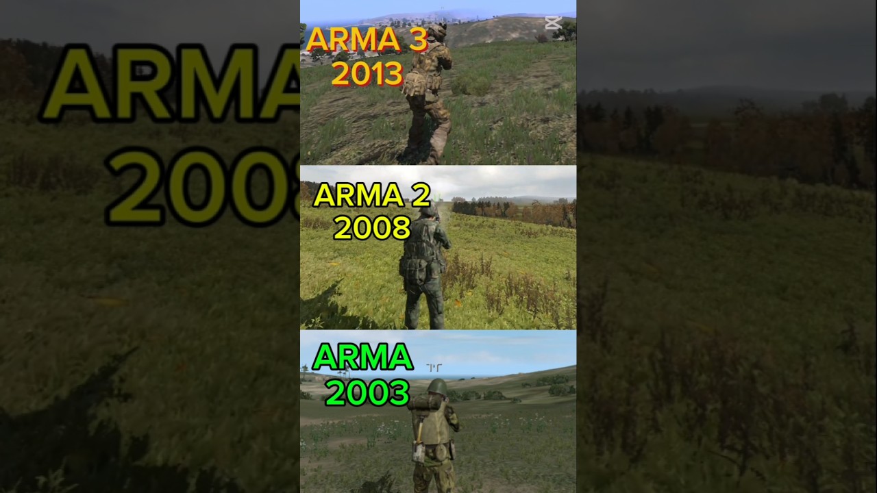 evolution of arma in russain soldier # guns # viral  # arma 3 arma 2 arma 1