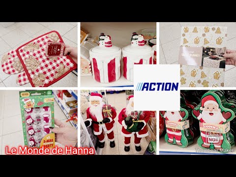 ACTION ARRIVAGE 31-10 DÉCORATION VAISSELLE NOËL 🎅 