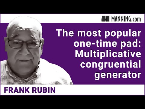 The most popular one-time pad: Multiplicative congruential generator