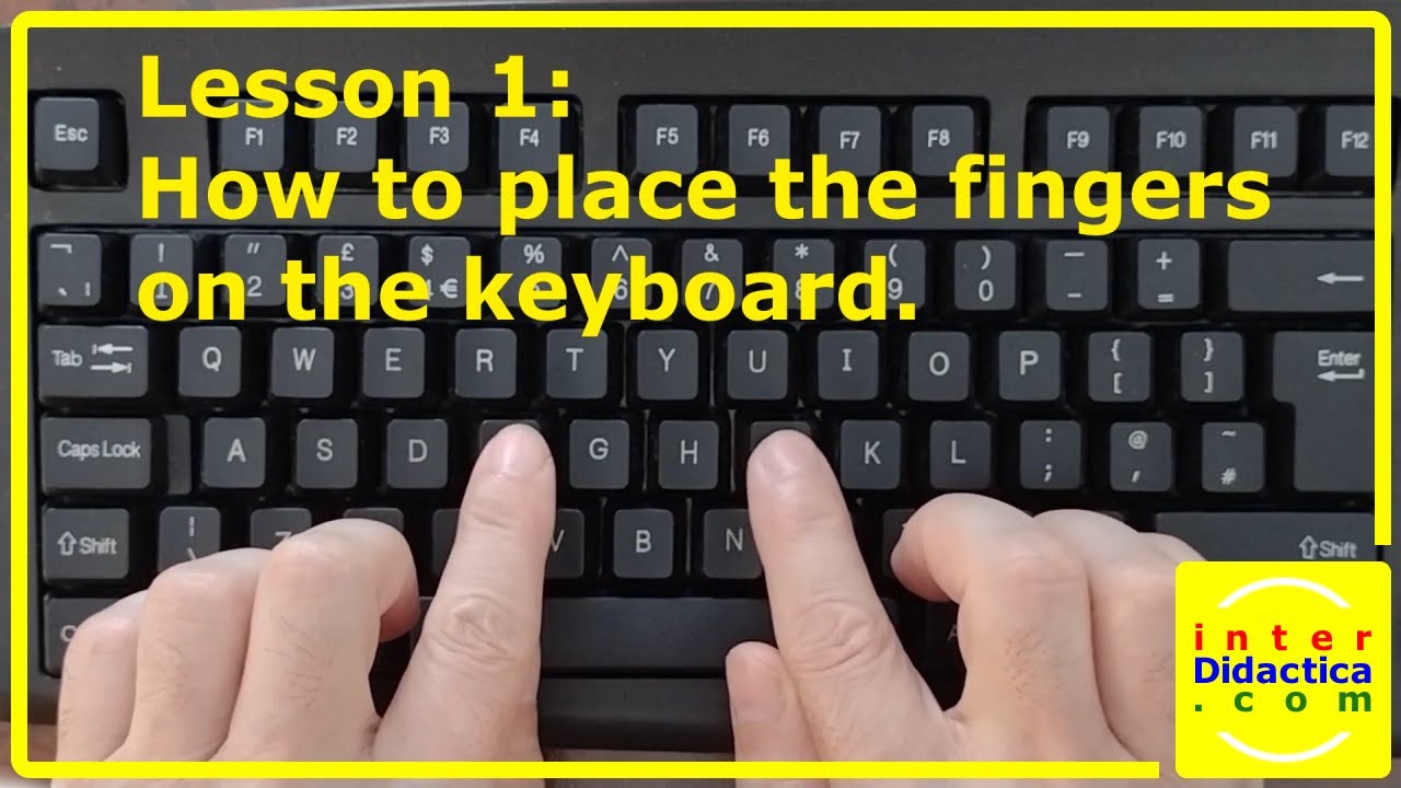 Keyboard Finger Placement: Free Typing Course 🖥️