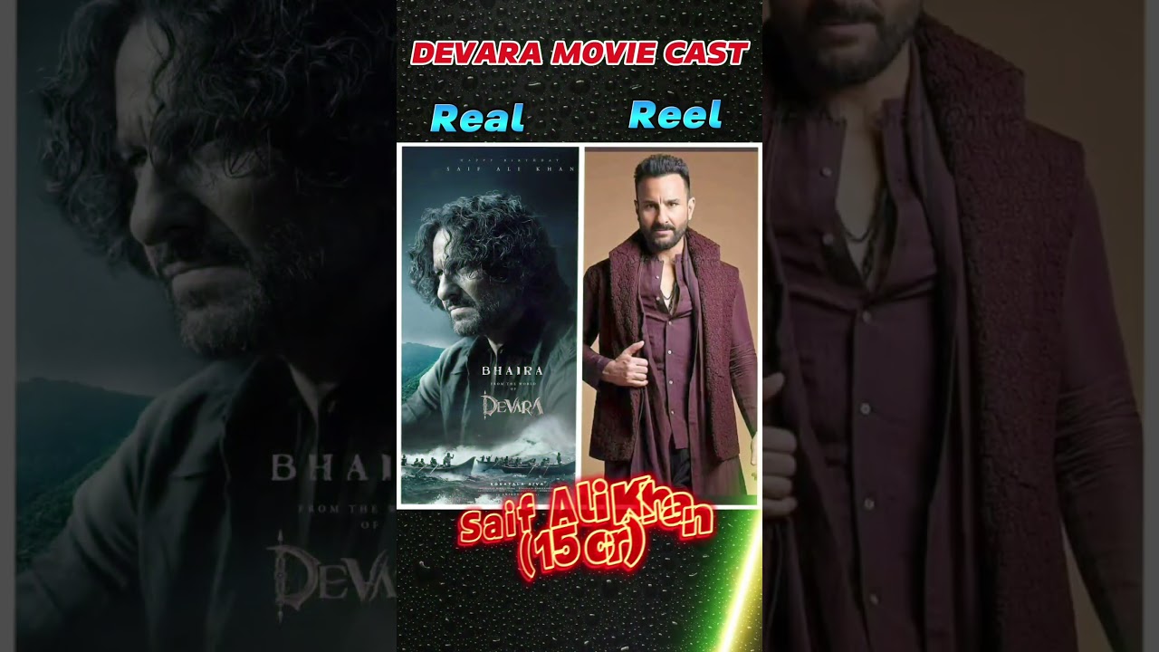 Devara movie cast and salary Details video 🌟🔥 #devara #jrntr #jahnavikapoor