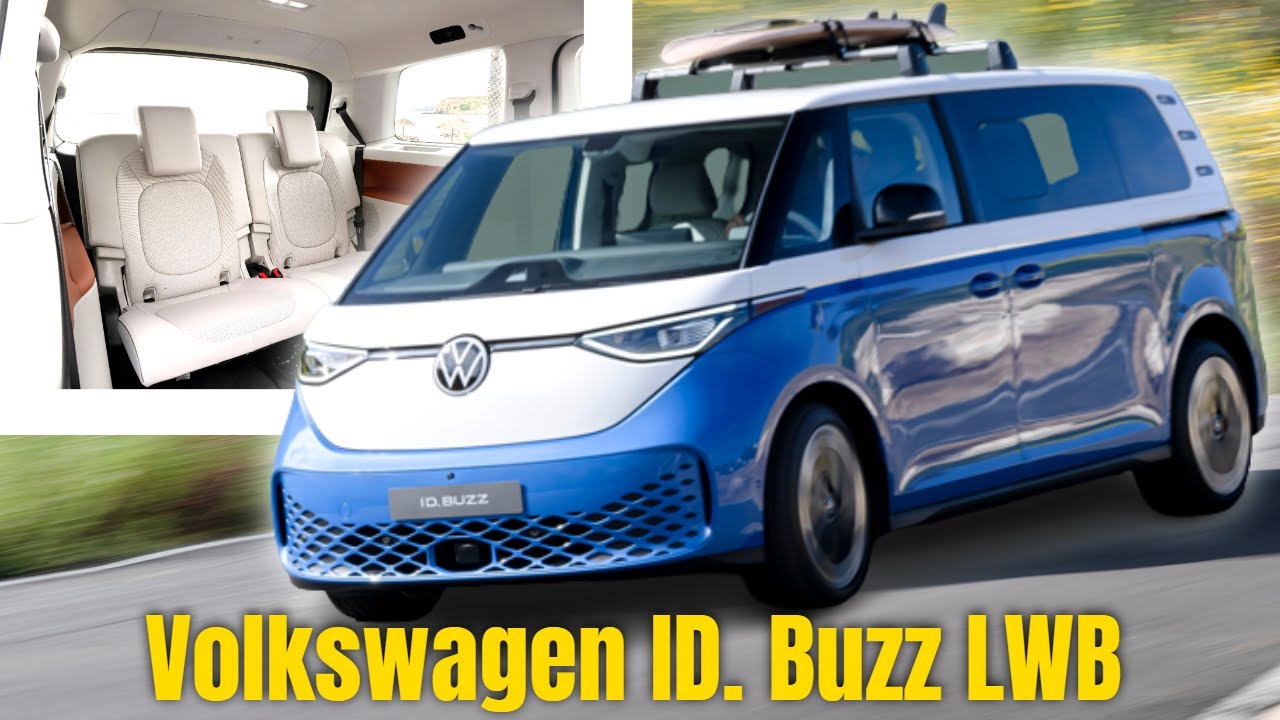2024 Volkswagen ID.  Buzz LWB Long Wheelbase Revealed