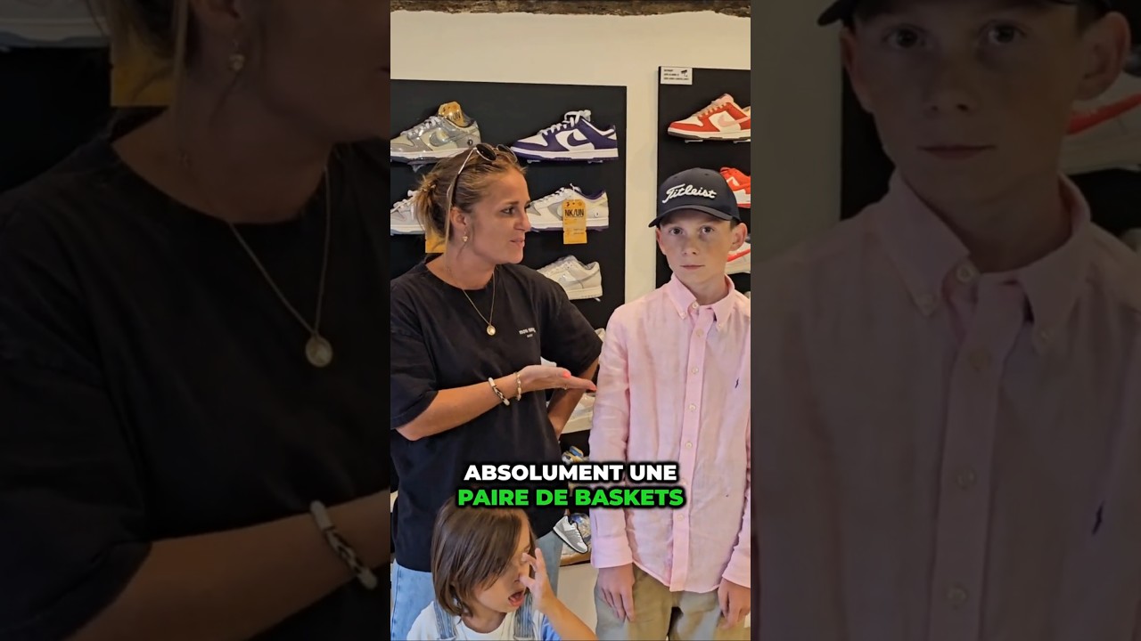 Fête des 13 ans avec des sneakers 🎉