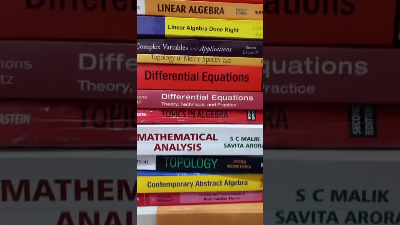 Ultimate IIT JAM & Undergrad Math Book Collection 📚 for Success