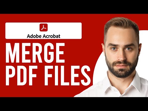 How to Merge PDF Files with Adobe Reader (How to Combine PDF Files)