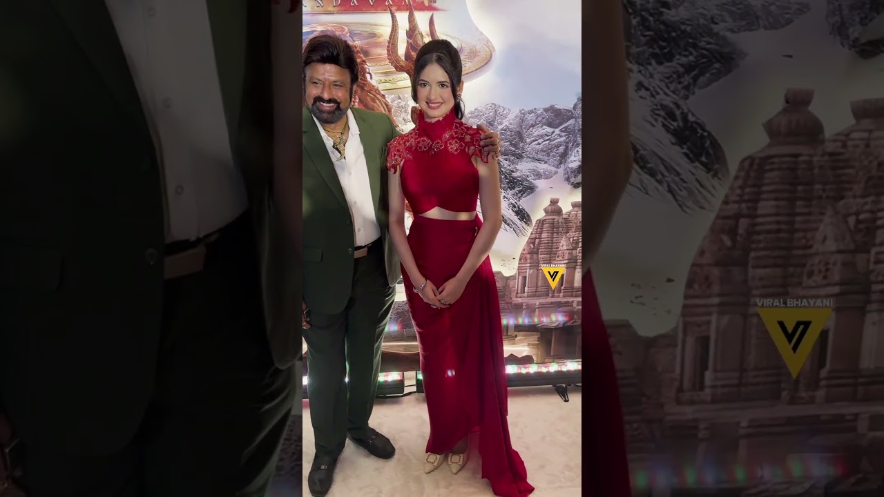 Harshaali Malhotra at Akhanda 2 Song Launch 🎶